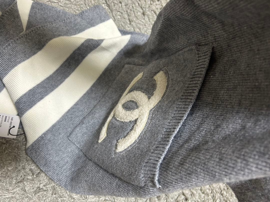 ⑥ノベルティ　シャネル　ストール