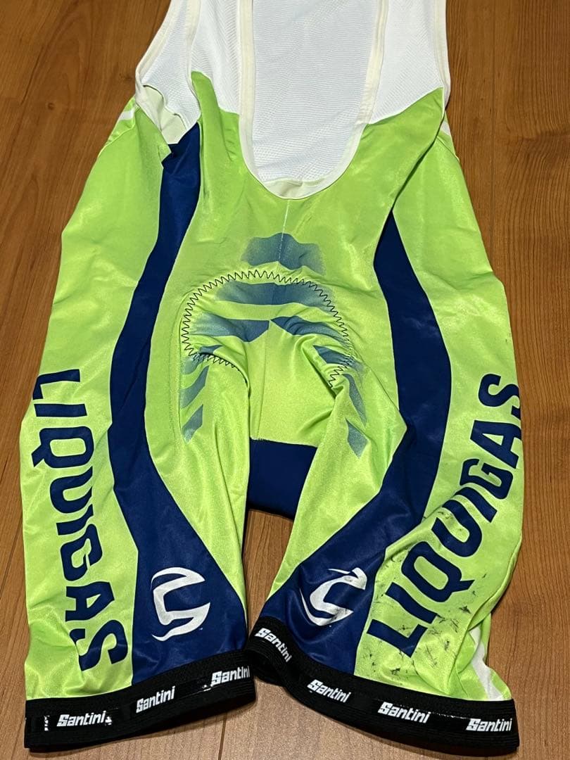 （レア製品）リクイガス キャノンデールSantini製サイクルジャージ上下セット