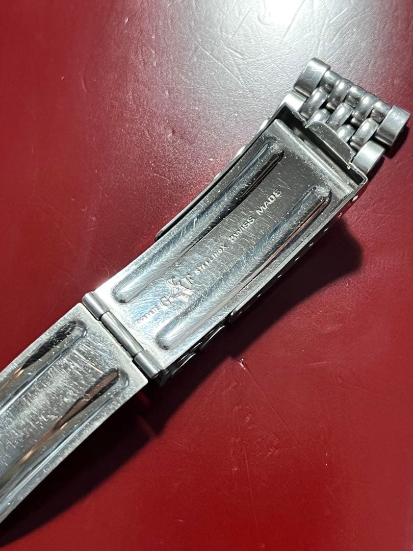 ￼ゲイフレアー製　iwc メタルブレス　 ラグ幅18mm