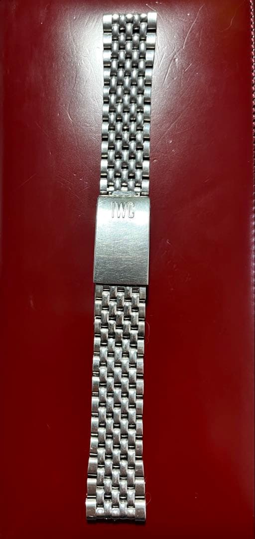 ￼ゲイフレアー製　iwc メタルブレス　 ラグ幅18mm