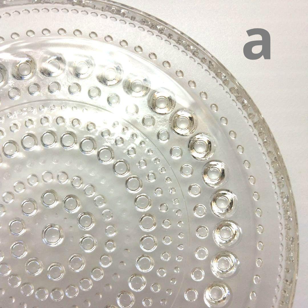 カステヘルミ プレート10cm クリア 4枚セット