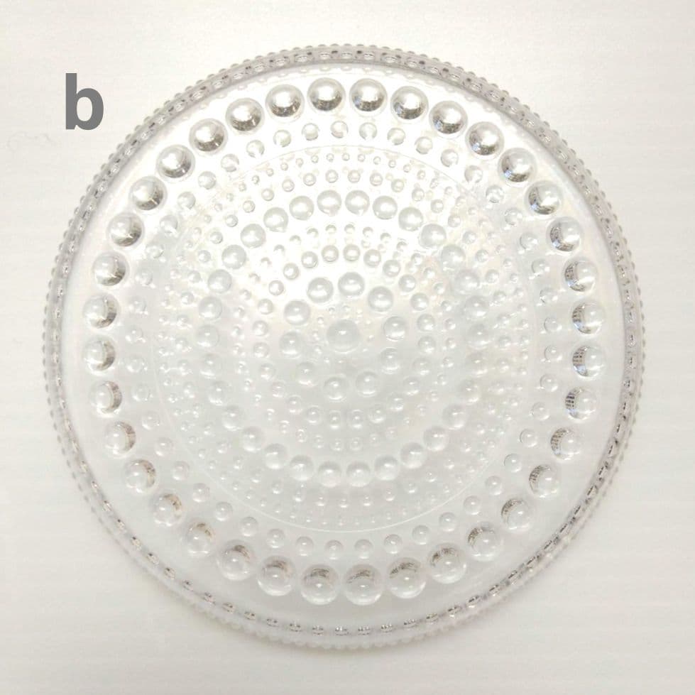 カステヘルミ プレート10cm クリア 4枚セット