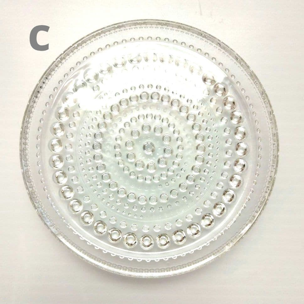 カステヘルミ プレート10cm クリア 4枚セット