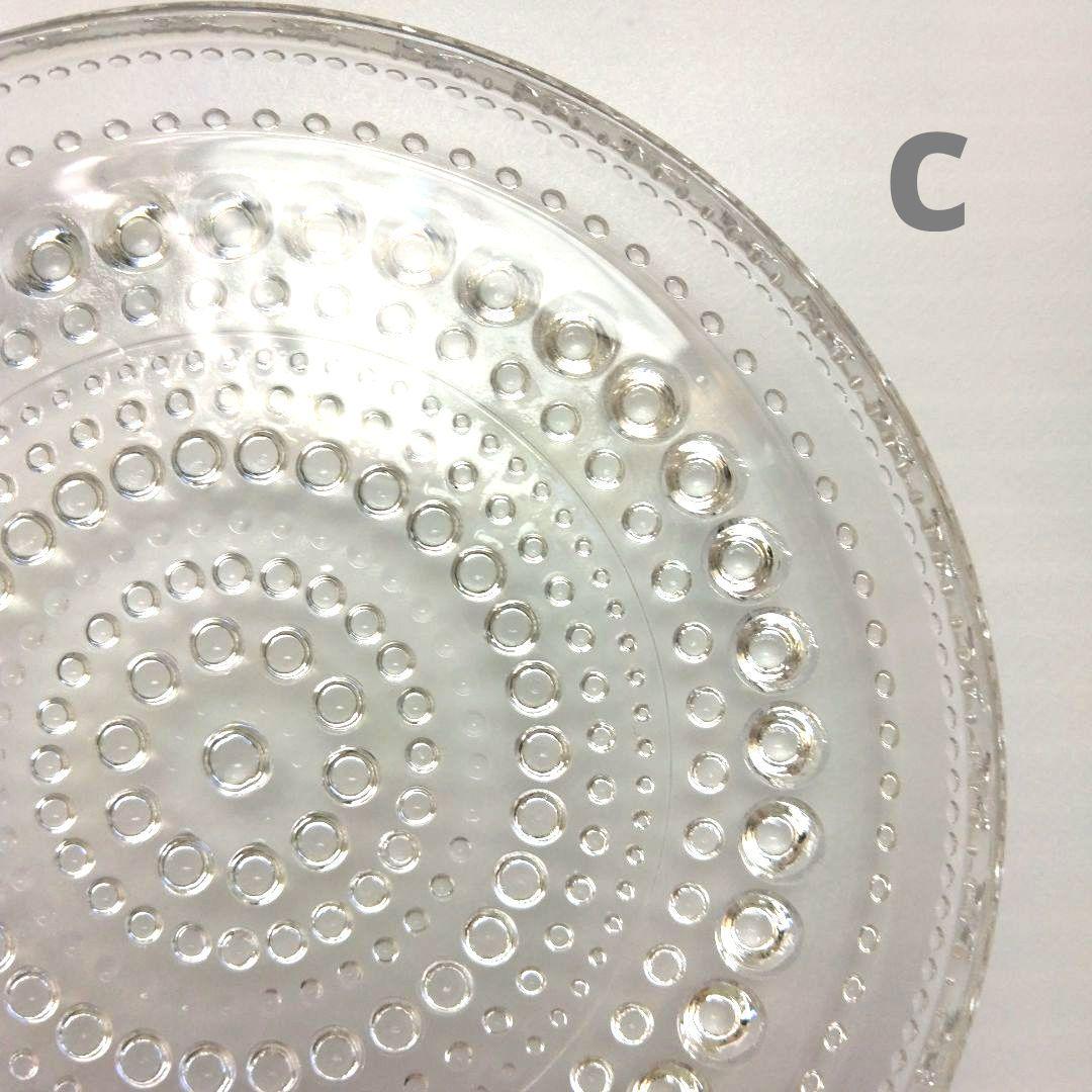 カステヘルミ プレート10cm クリア 4枚セット