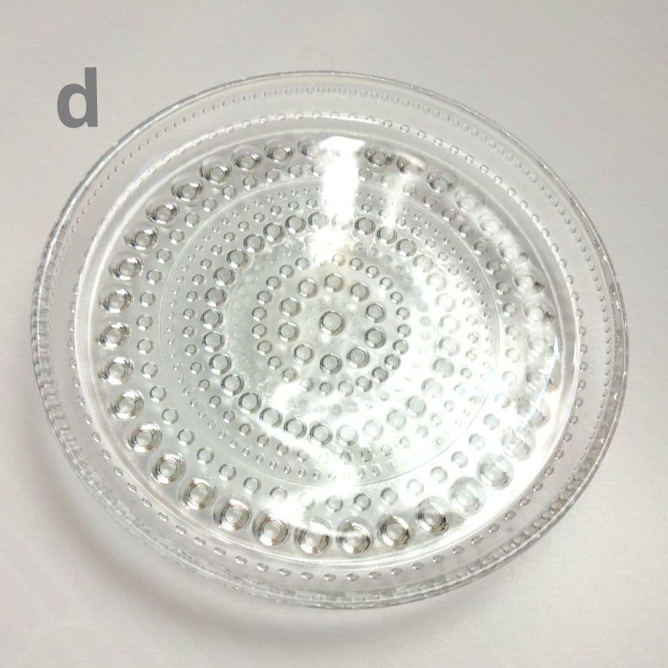 カステヘルミ プレート10cm クリア 4枚セット