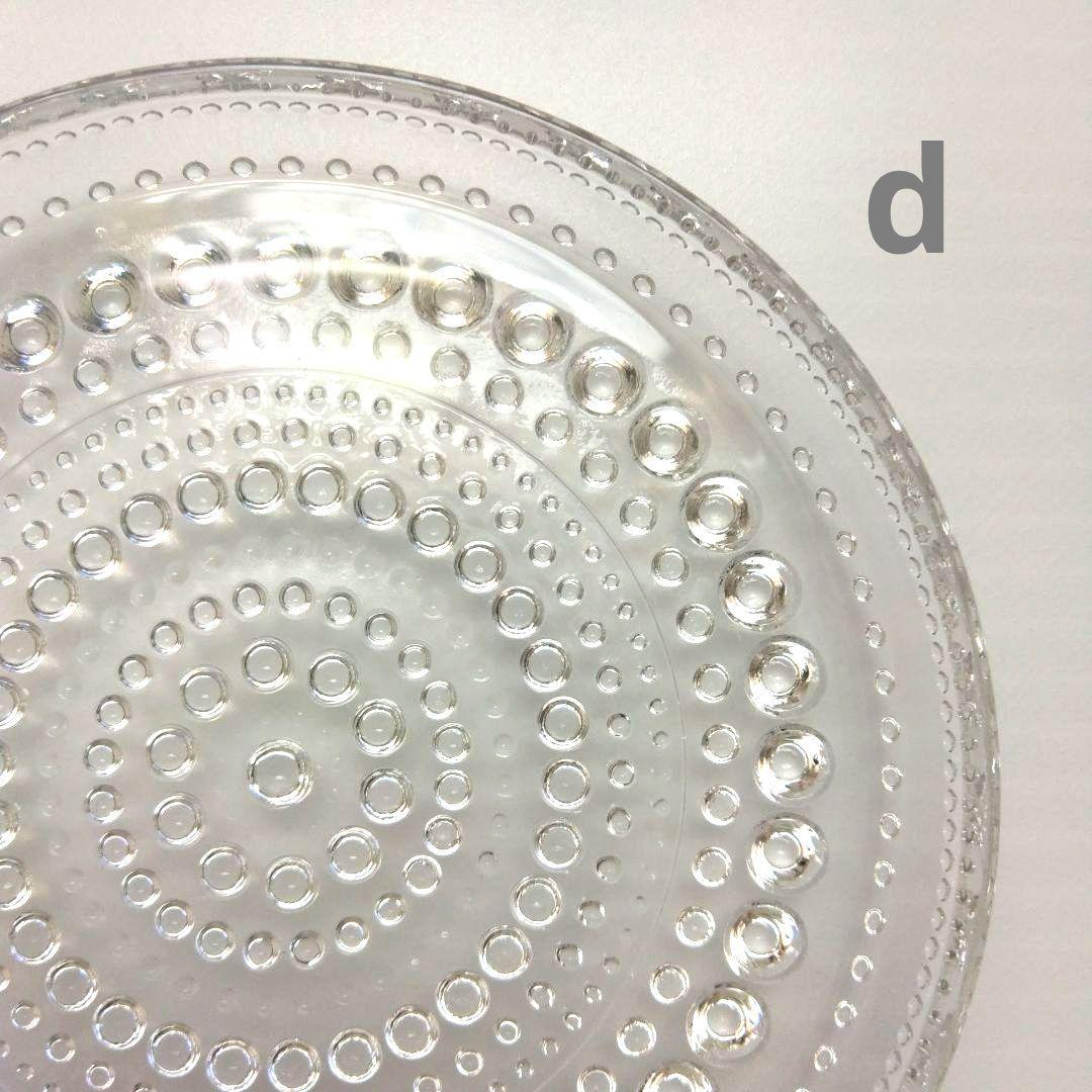 カステヘルミ プレート10cm クリア 4枚セット