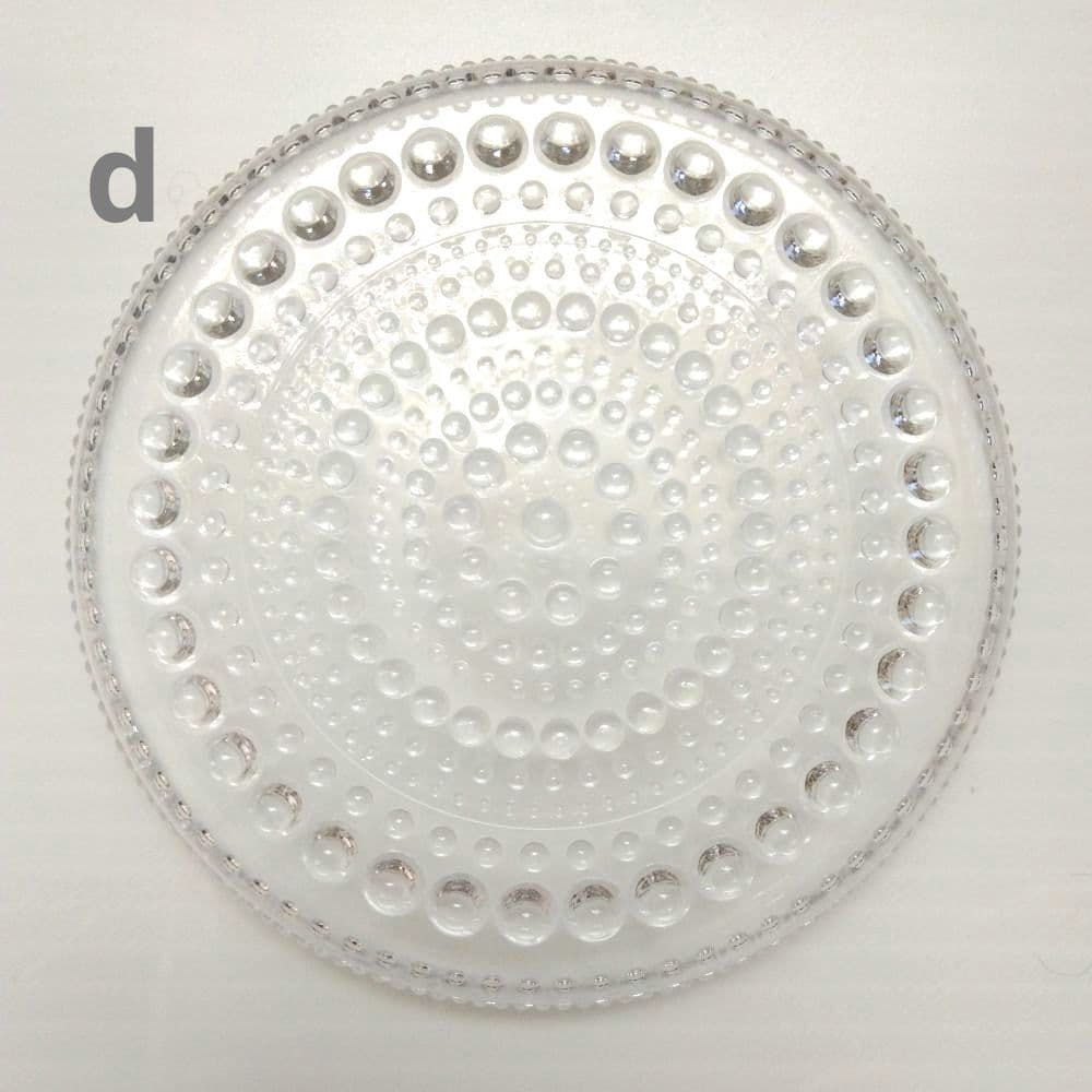 カステヘルミ プレート10cm クリア 4枚セット