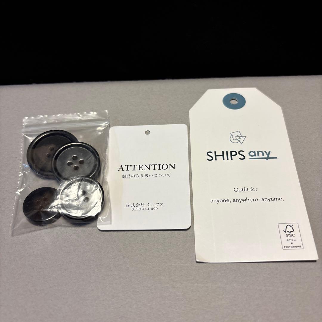 SHIPS any: リバー スタンドカラー ポンチョ ショート コート