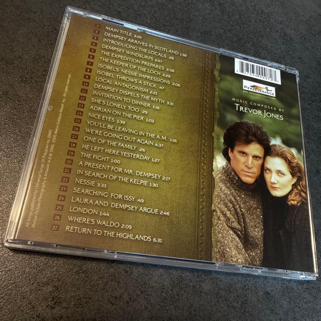 廃盤レア！　オリジナルサウンドトラックCD「永遠の夢/ネス湖伝説」限定版