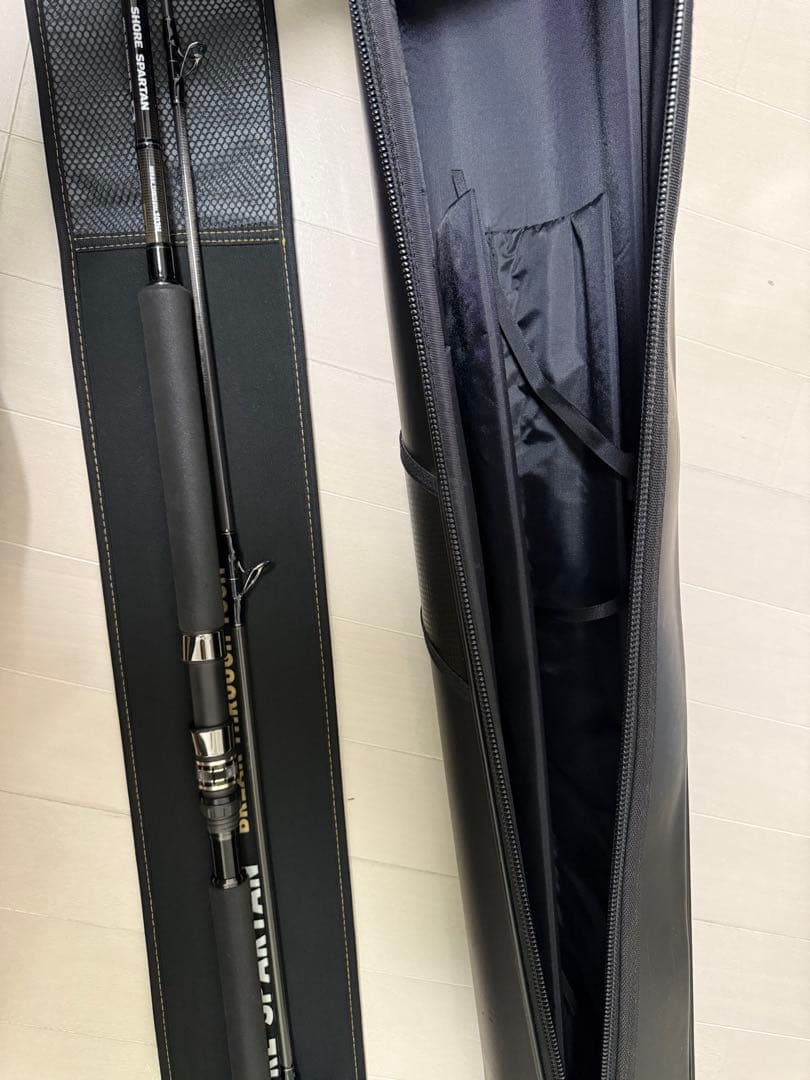 SHORE SPARTAN ショアジギングロッド ケース付き