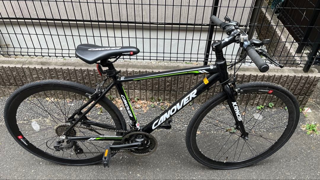 y*7様 CINOVER ロードバイク ブラック/グリーン