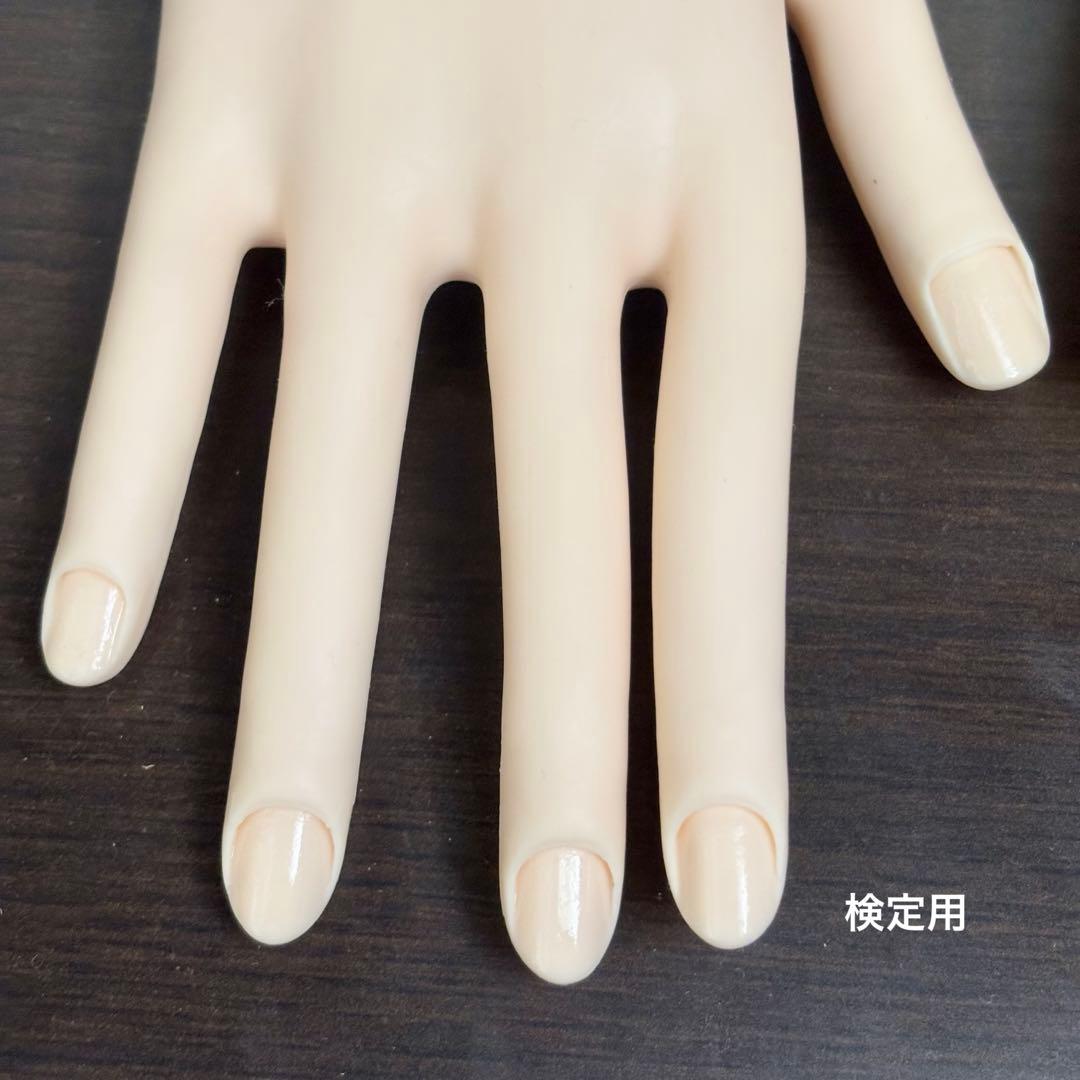 JENEC認定モデルハンド 2個セット ネイルアート練習用 検定用 チップ付き