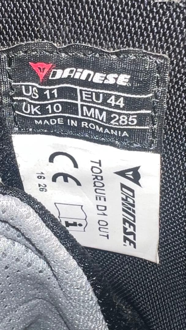 Dainese TORQUE D1 OUT BOOTS レーシングブーツ