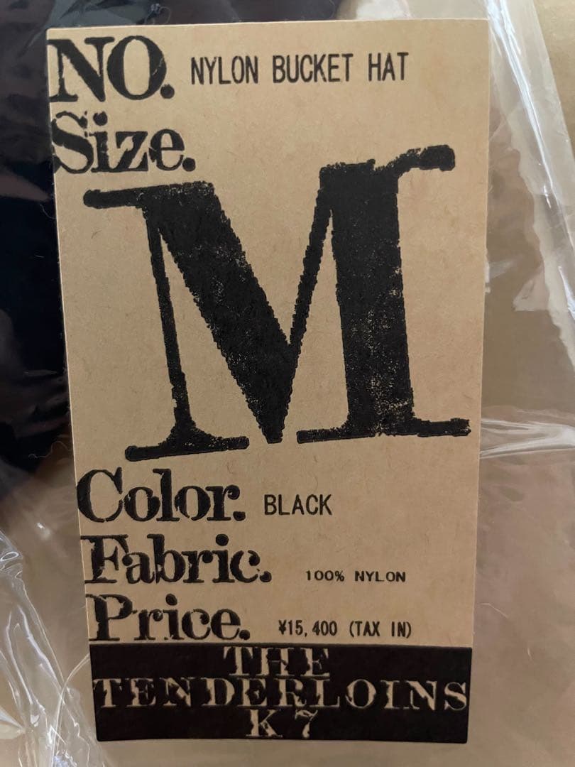 TENDERLOIN NYLON BUCKET HATナイロンバケットハット