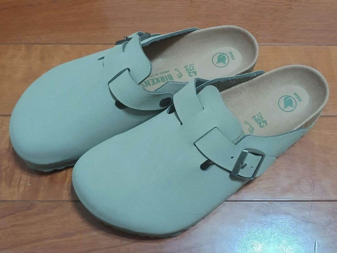 BIRKENSTOCK サボ・クロッグサンダル 42 カーキ
