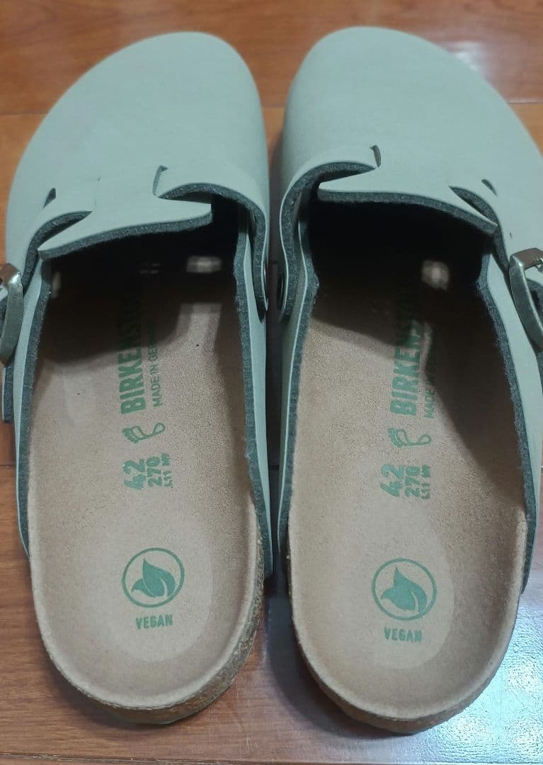 BIRKENSTOCK サボ・クロッグサンダル 42 カーキ