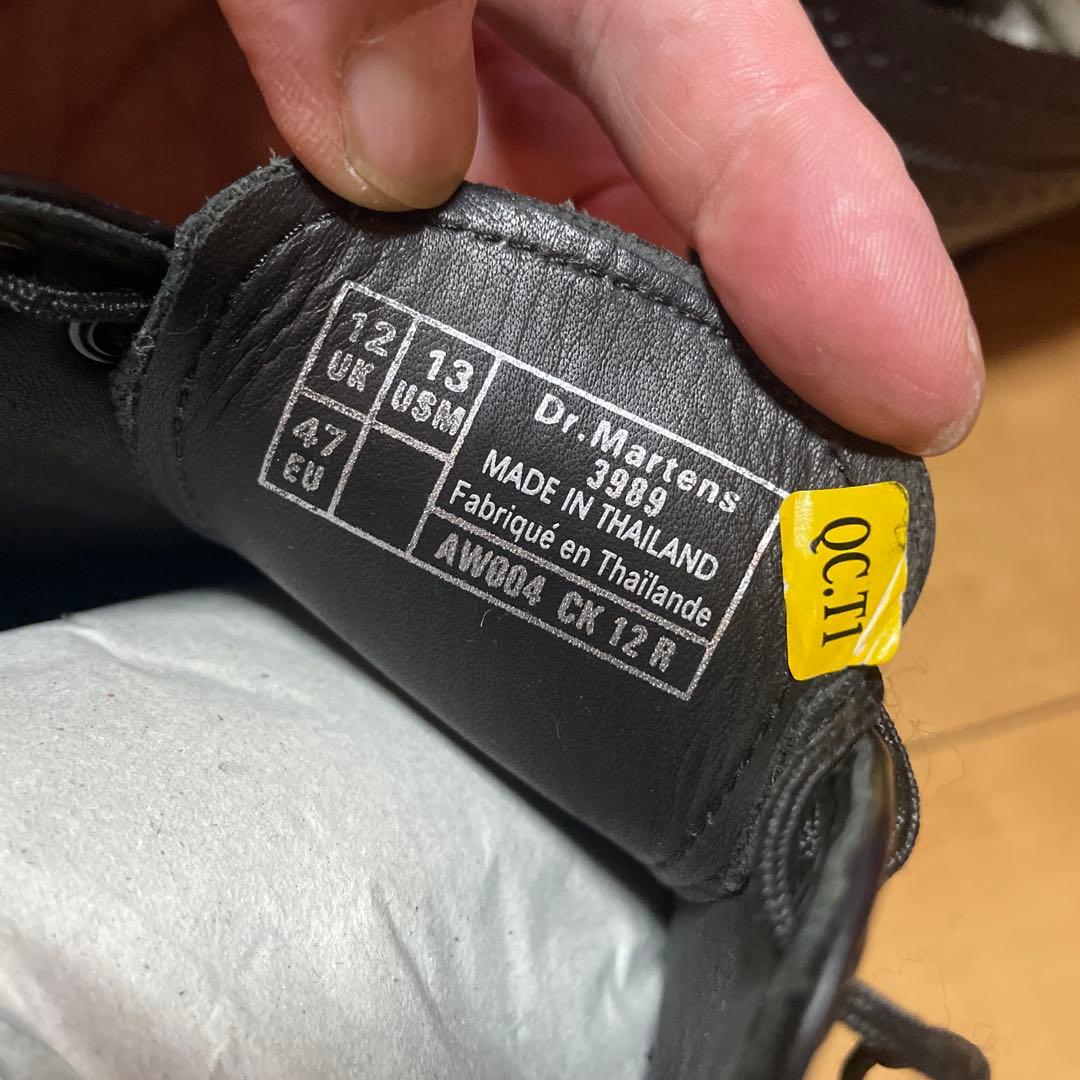 DR.Martens ドクターマーチン ウィングチップ レザー 箱無し 未使用