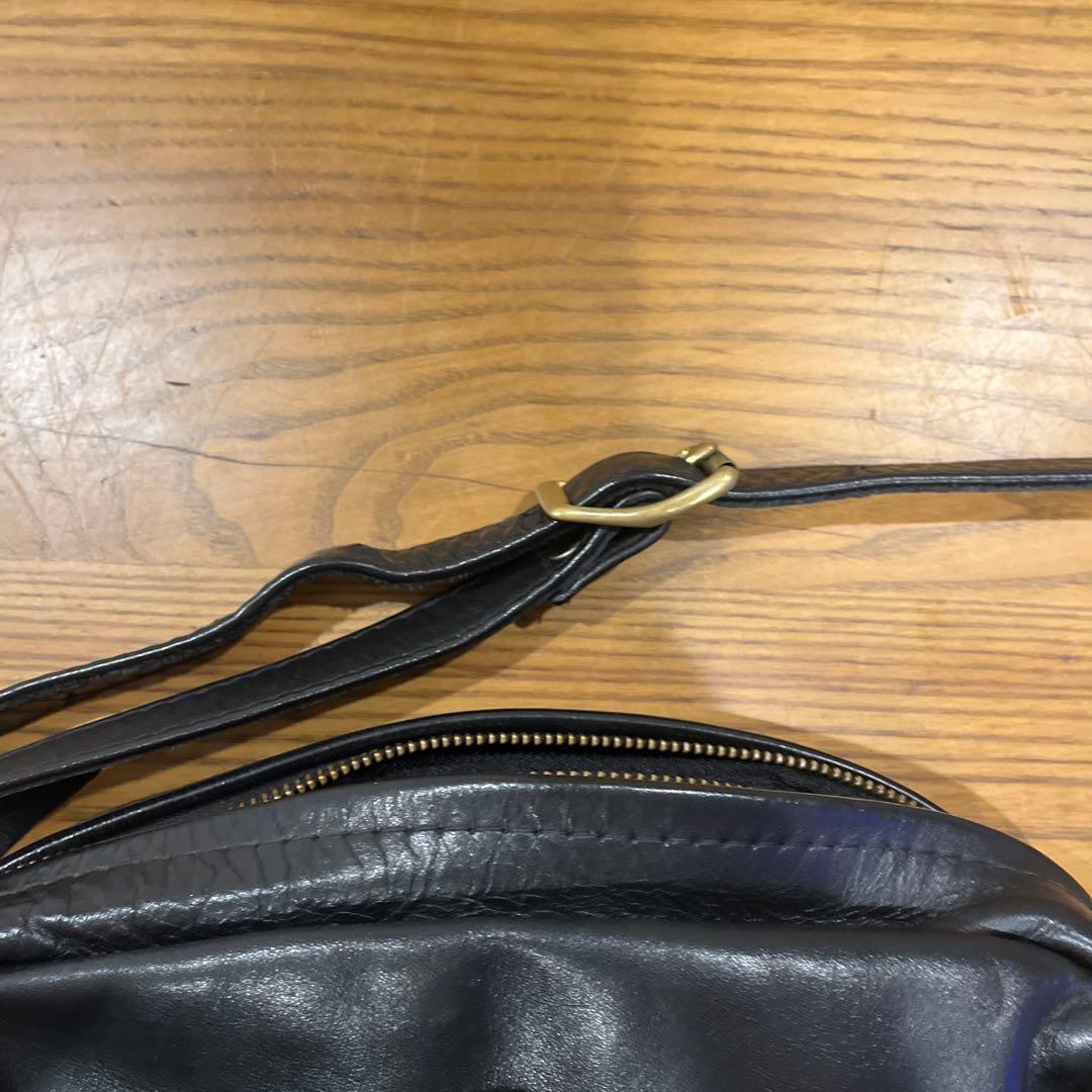 Langlitz Leathers ブラックキルティングバッグ　　　　ガンパース