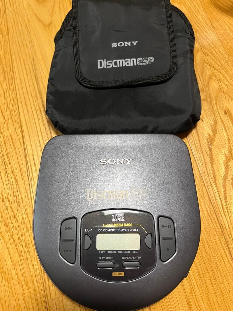 SONY Discman ESP D-265 CDプレーヤー　新品未使用