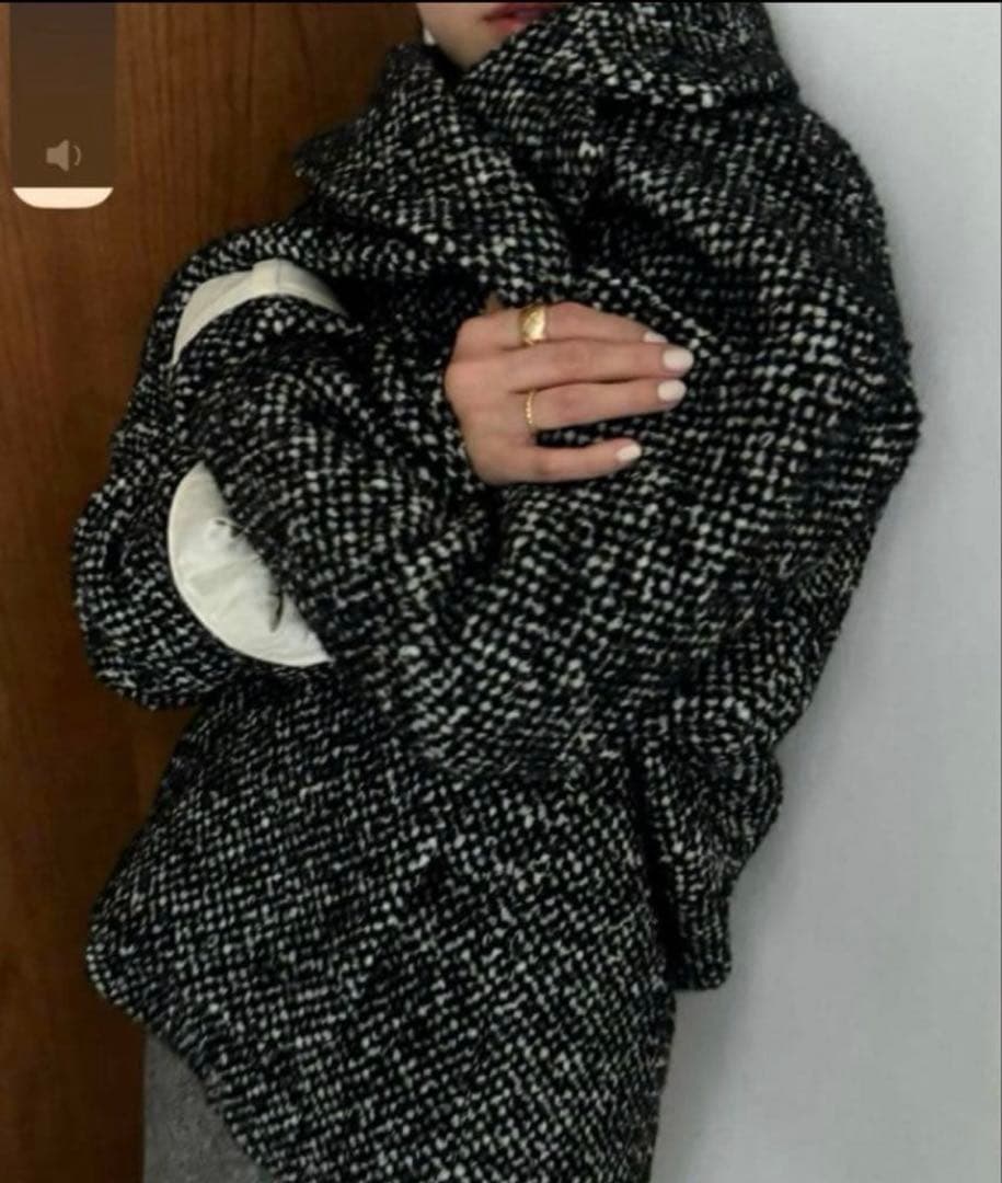 SUZU×CLANE MIXCOLOR OVER COAT