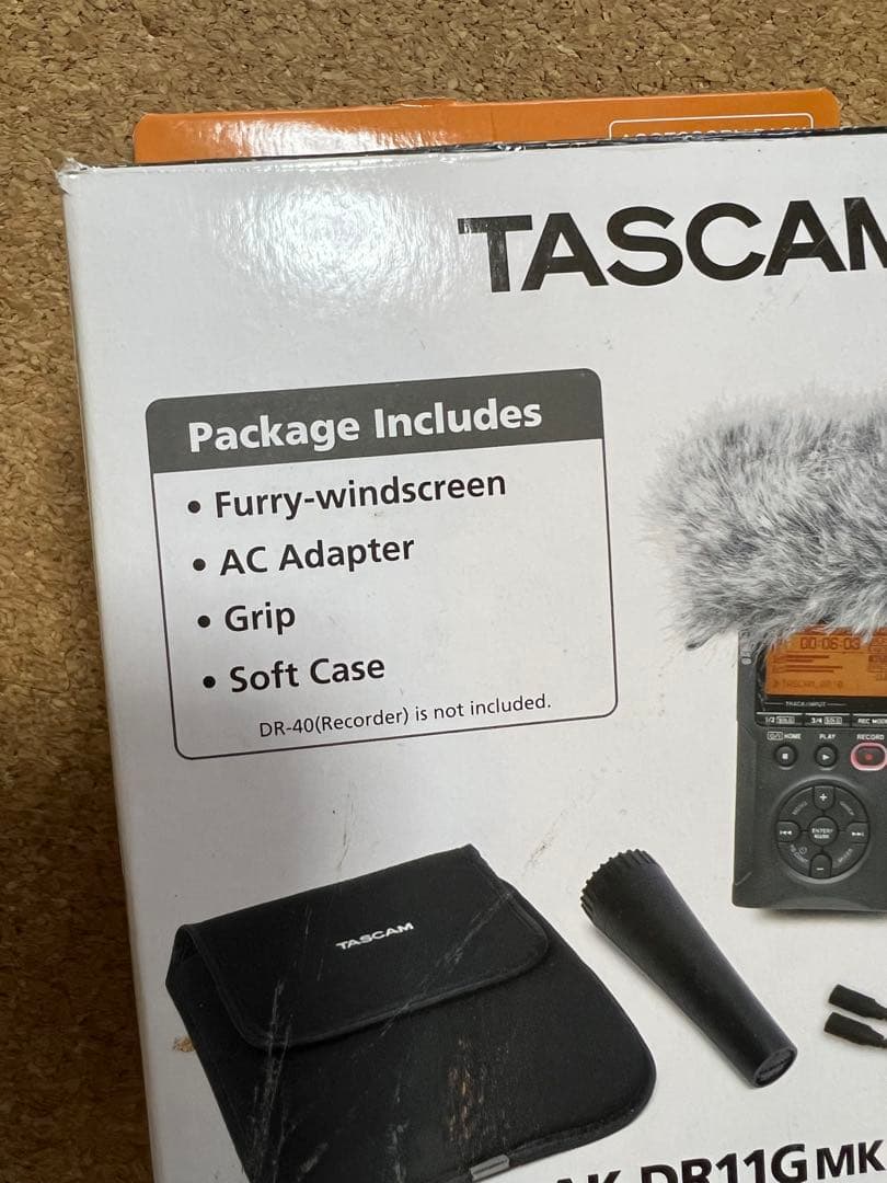 TASCAM DR-40X リニアPCMレコーダー ＆ アクセサリーパックセット
