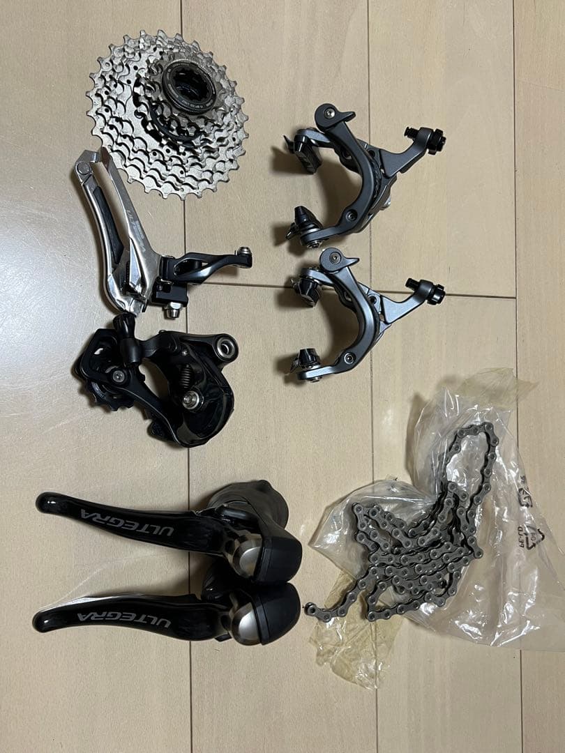 コ*I様 シマノ ULTEGRA アルテグラ 6800 コンポセット