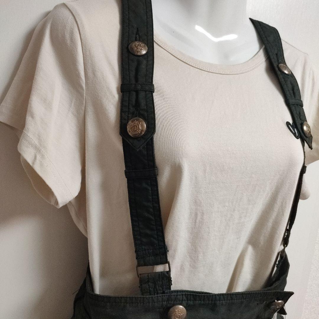 ※【未使用タグ付き】ALCONQUINS フリルミニスカート オリーブグリーン