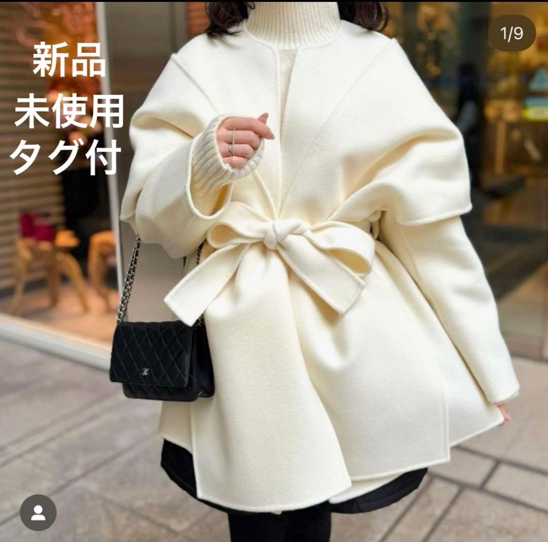 新品✨　LOULOU WILLOUGHBY シャルムビーバーリバーミドルコート