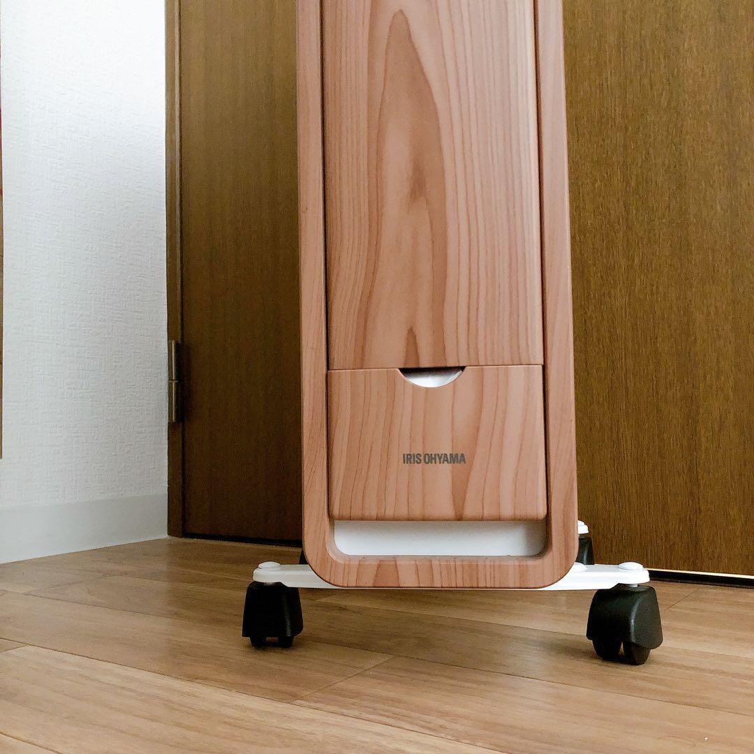 アイリスオーヤマ 8畳 オイルヒーター POH-S1208M-ML 木目