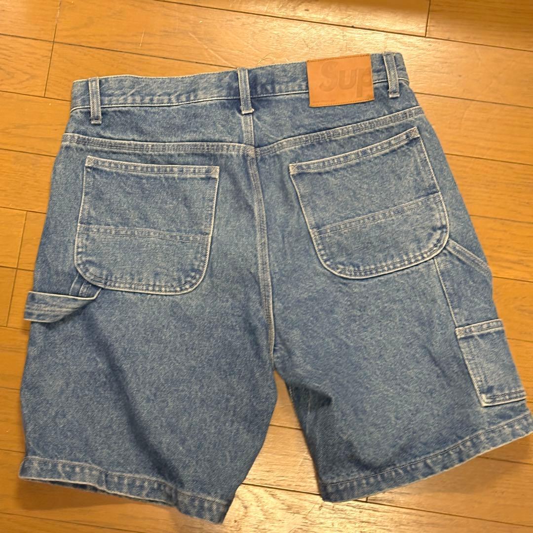Supreme デニムショートパンツ グラフィティ