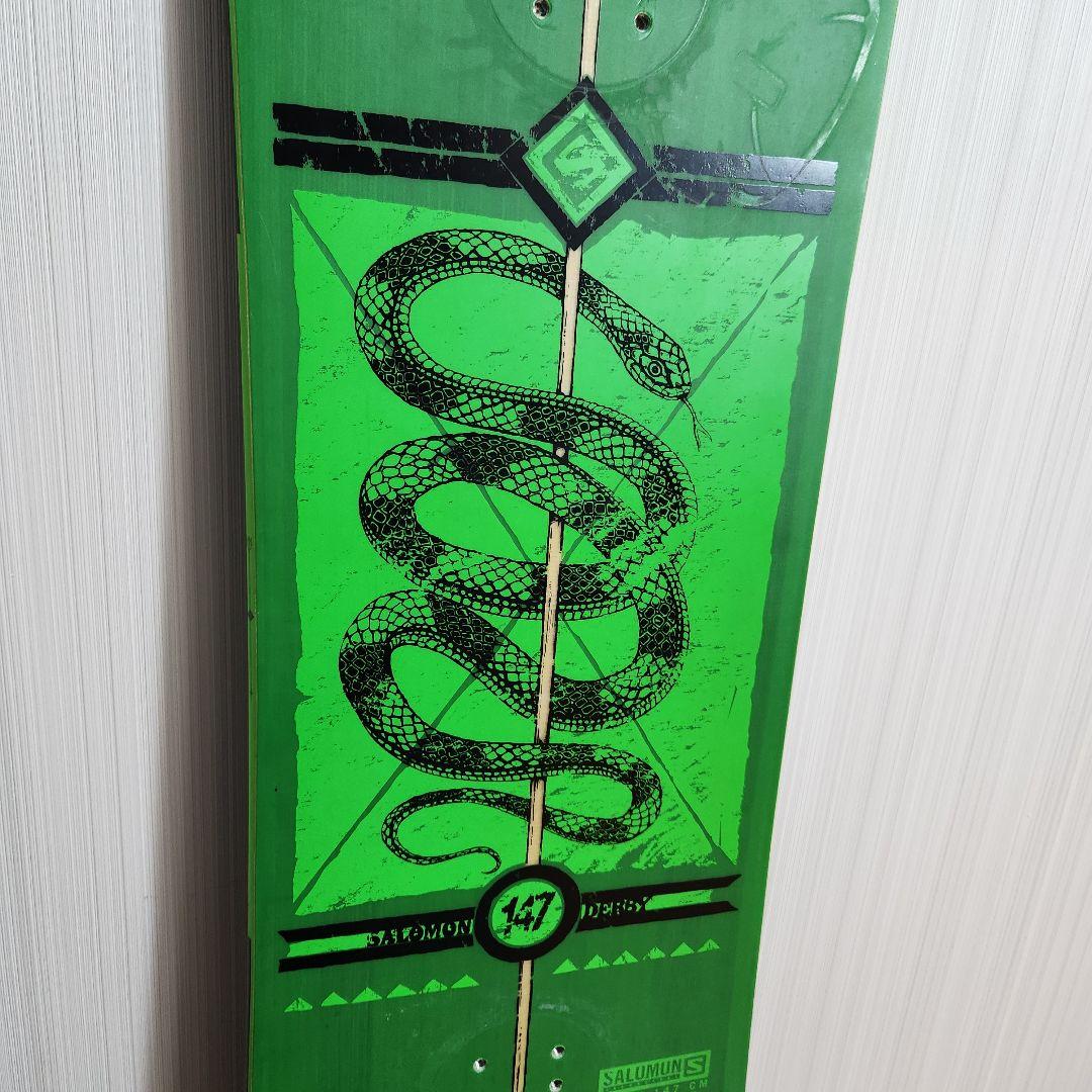 【希少】SALOMON DERBY 147cm パウダーボード スノーボード