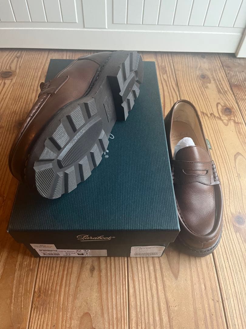 BEAMS F【別注】Paraboot / ランス　ダブリンレザー ローファー