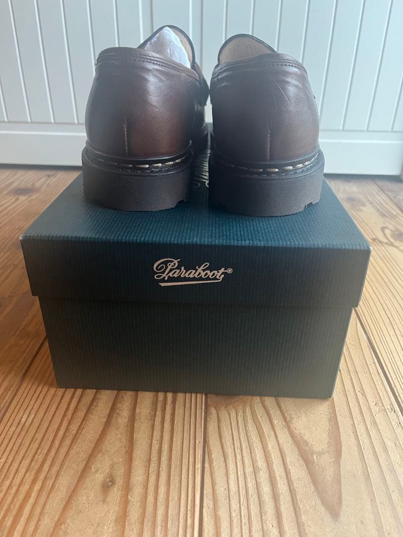 BEAMS F【別注】Paraboot / ランス　ダブリンレザー ローファー