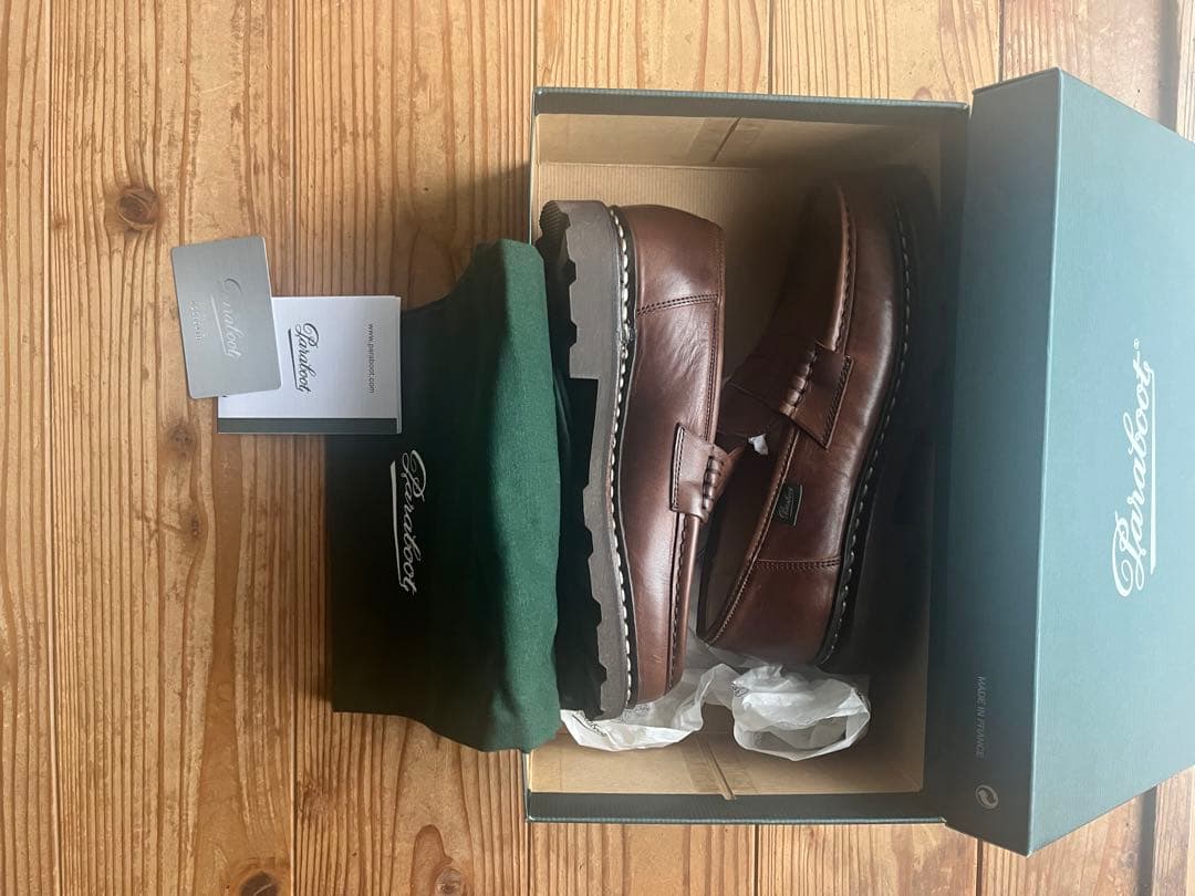 BEAMS F【別注】Paraboot / ランス　ダブリンレザー ローファー