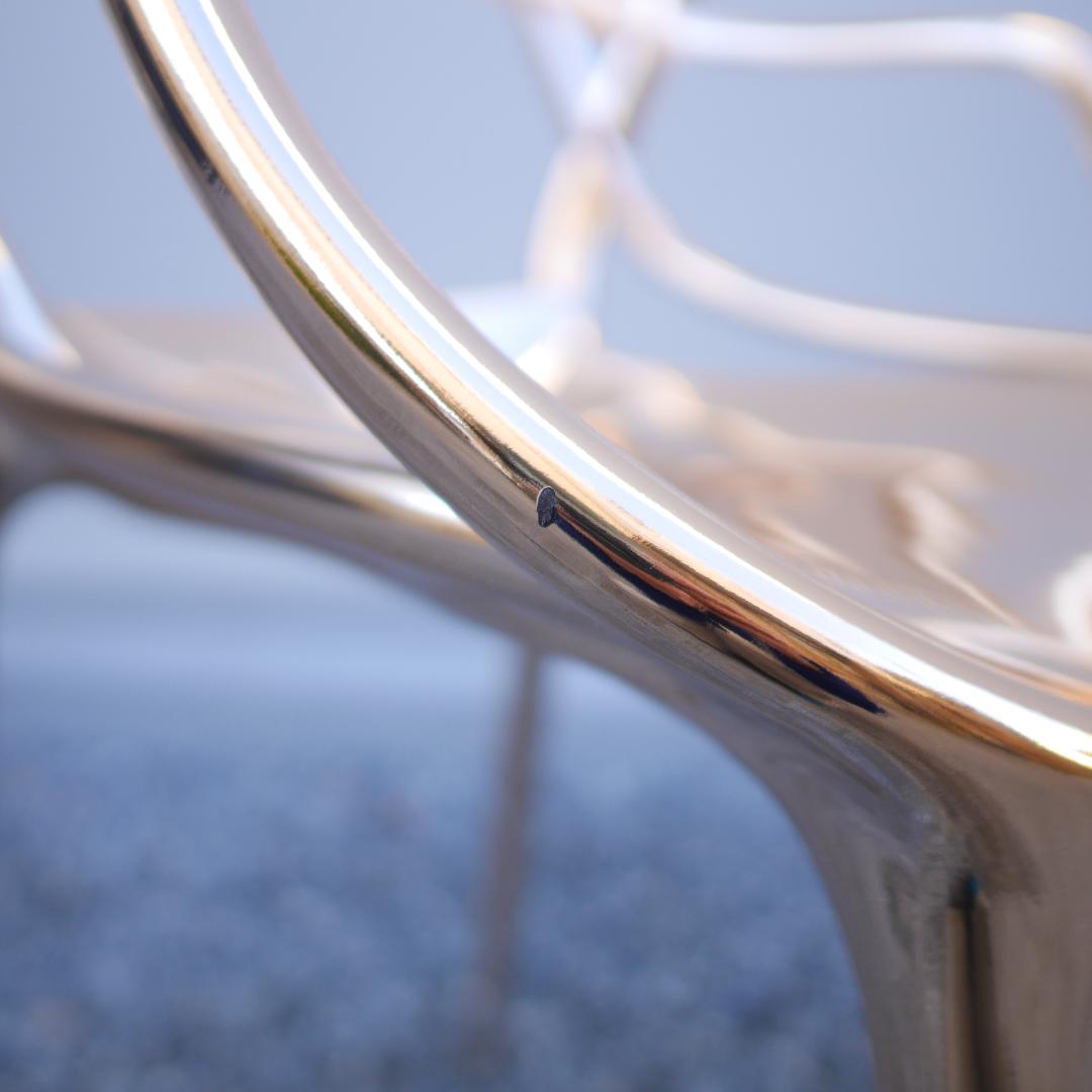 Kartell カルテル MASTERS アームチェア ゴールドメタリック