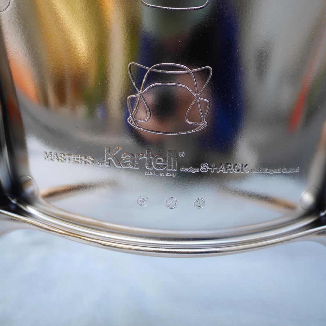 Kartell カルテル MASTERS アームチェア ゴールドメタリック