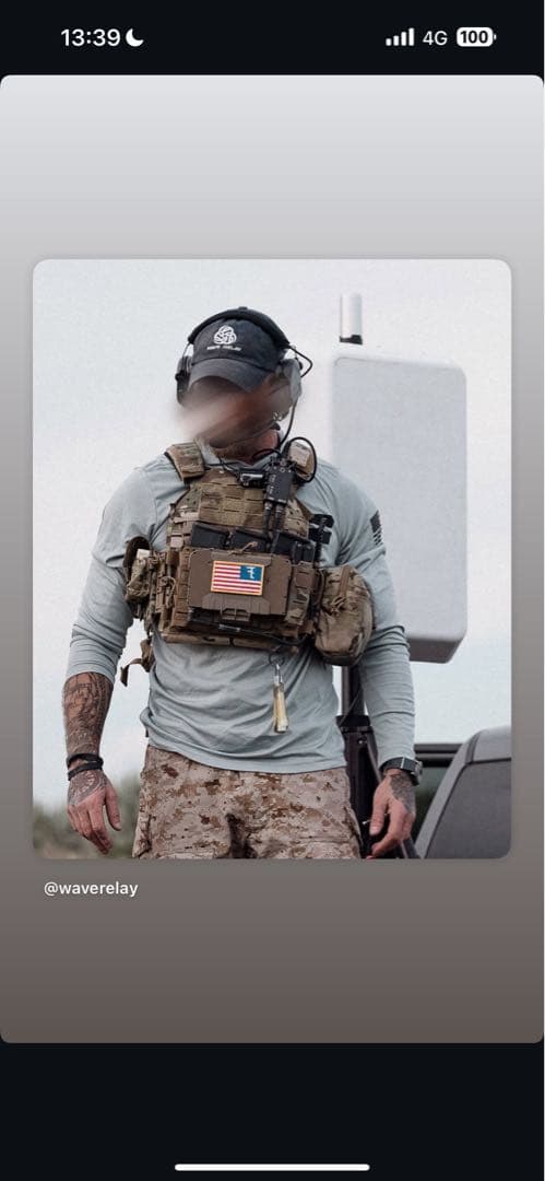 米軍 MPU5 無線機 RDC モック セット