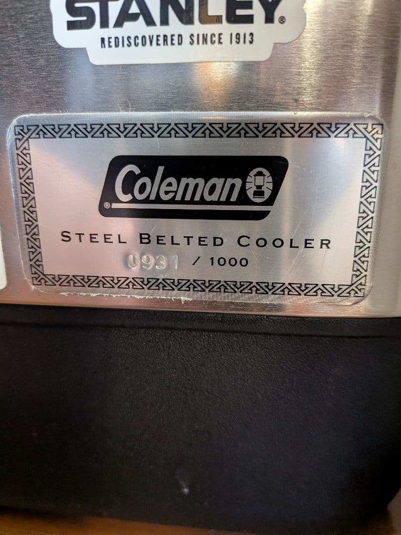 コールマン スチールベルトクーラー