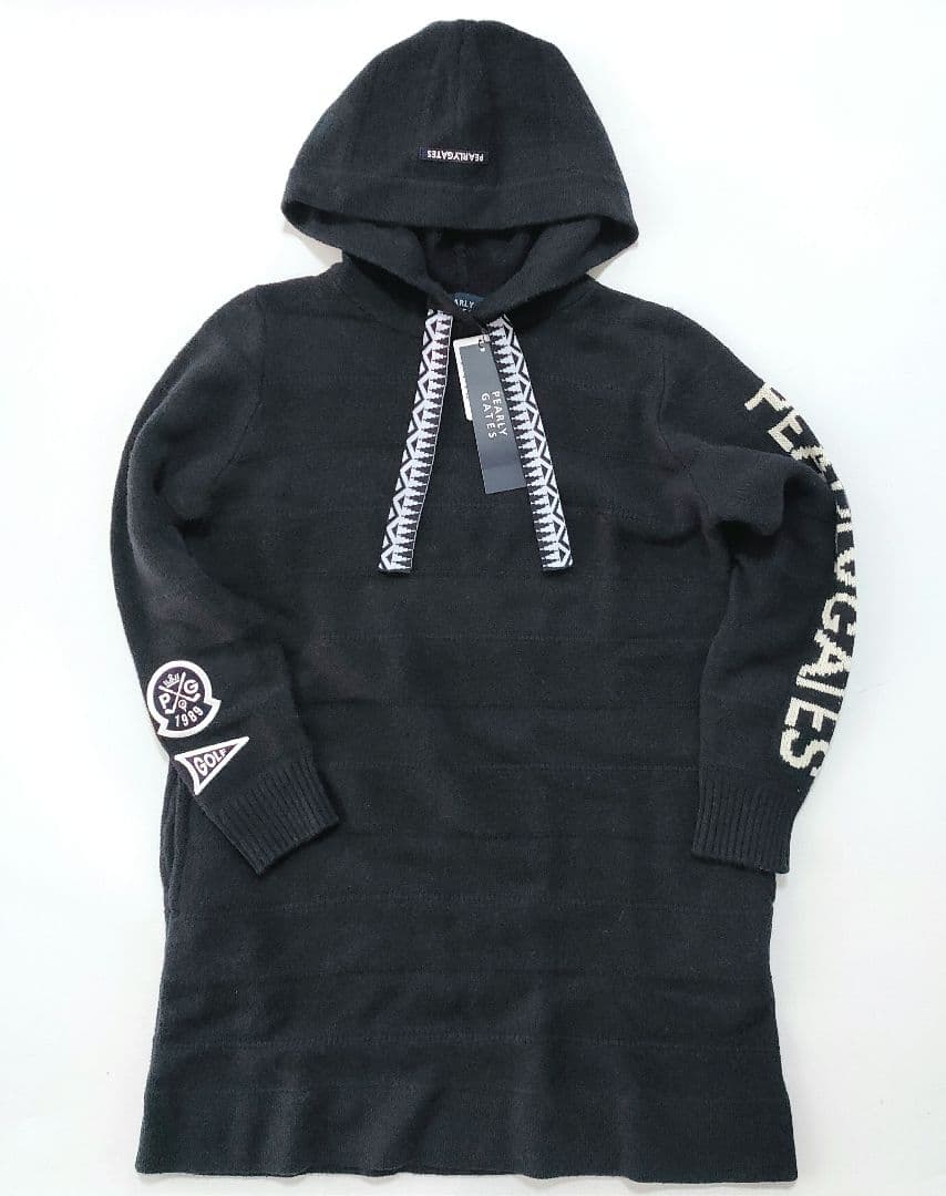 新品　PG　パーリーゲイツ　ワンピース　ゴルフウェア　レディース　ニットワンピ