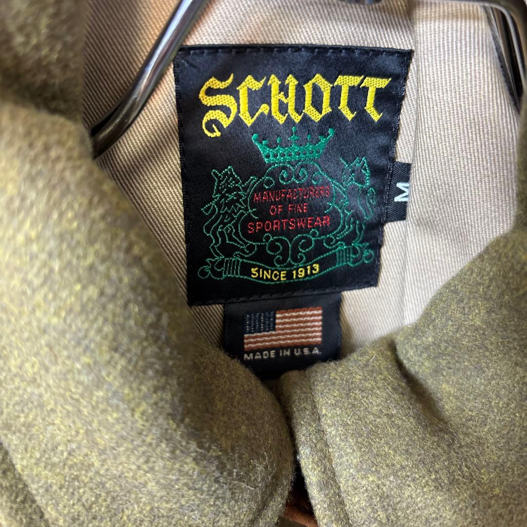Schott M 720 MELTON FIELD JACKETウールジャケット