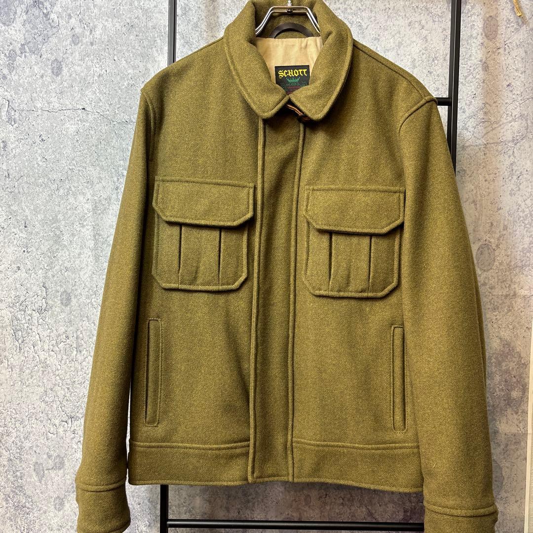 Schott M 720 MELTON FIELD JACKETウールジャケット