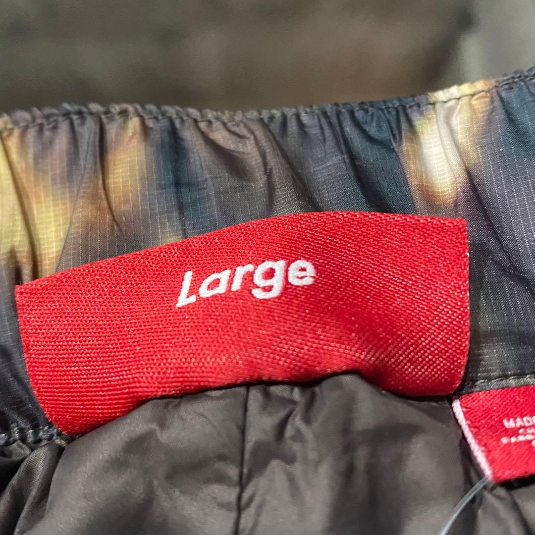 supreme micro down pants size L 長ズボン 総柄