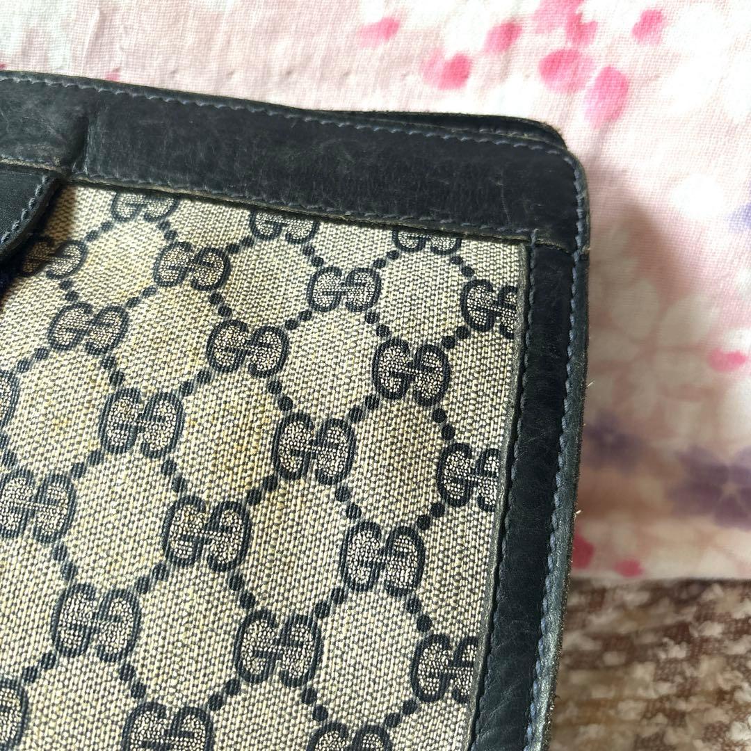 破格 GUCCI オールドグッチ クラッチバッグ 美品 GG総柄
