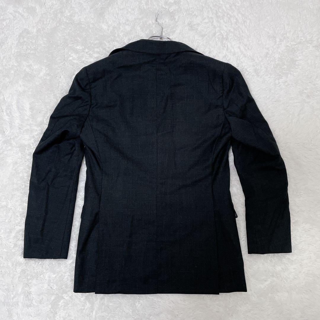 beams f ビームスエフ スーツ 3ピース ダークグレー 段返り スリム