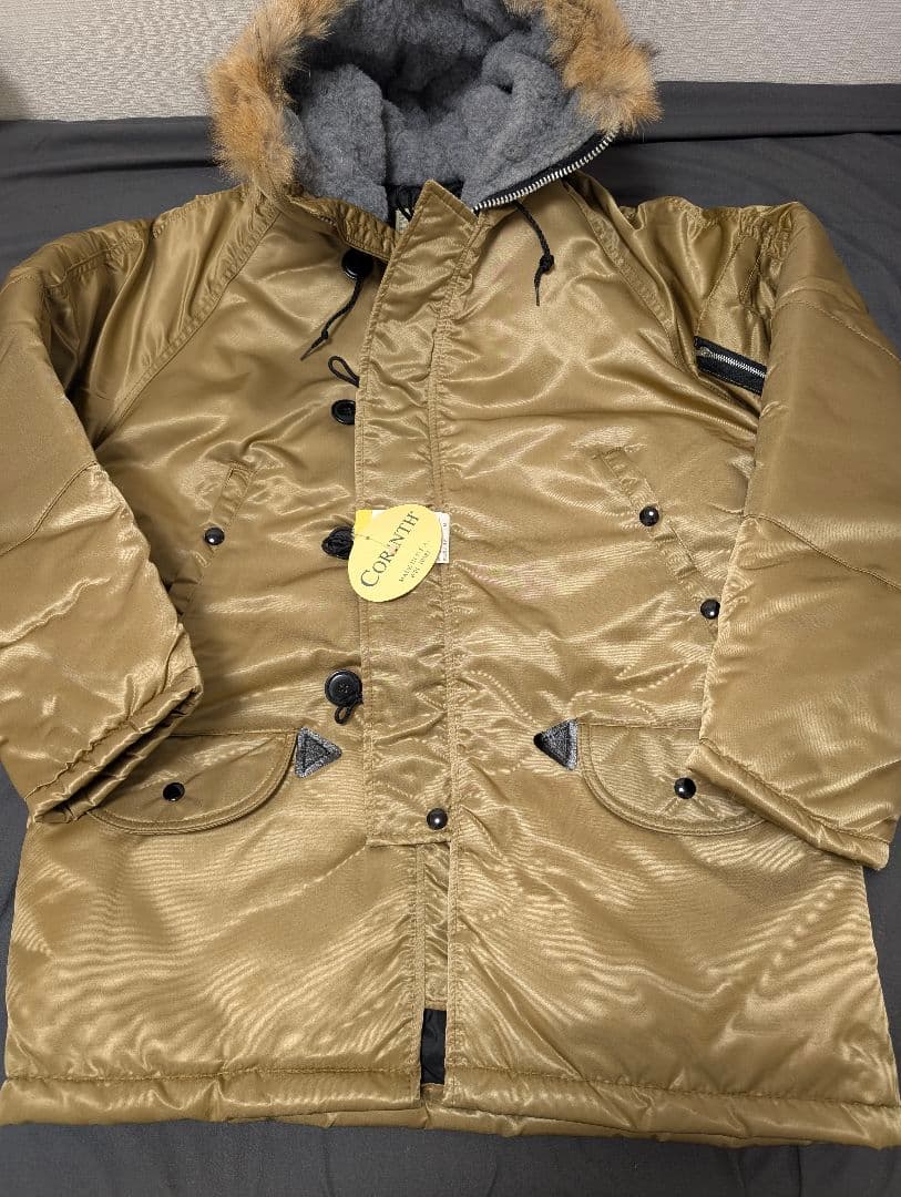 最終値下☆CORINTH MFG CO N3B フライトジャケット ゴールド