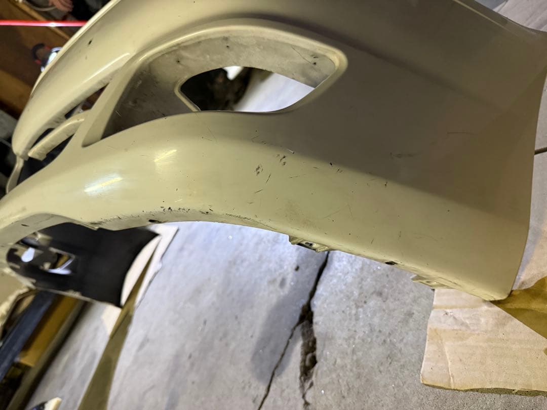 JZX100 チェイサーツアラーV 後期純正フロントバンパー　※加工有り