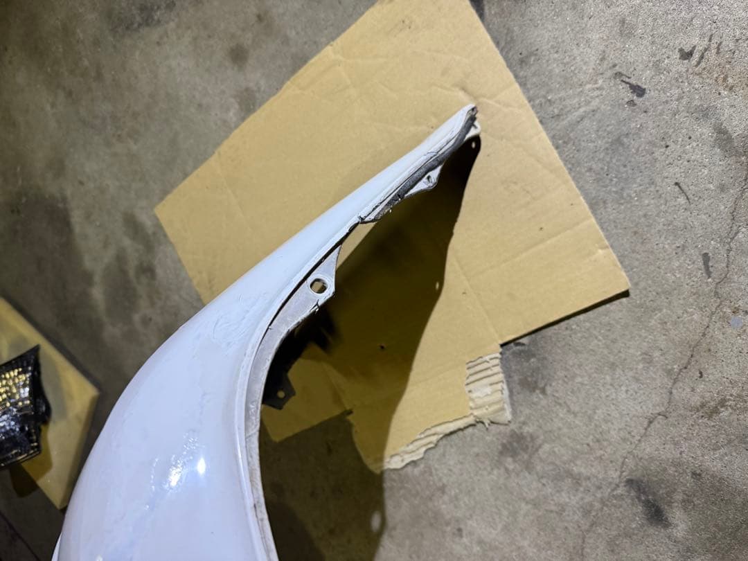 JZX100 チェイサーツアラーV 後期純正フロントバンパー　※加工有り