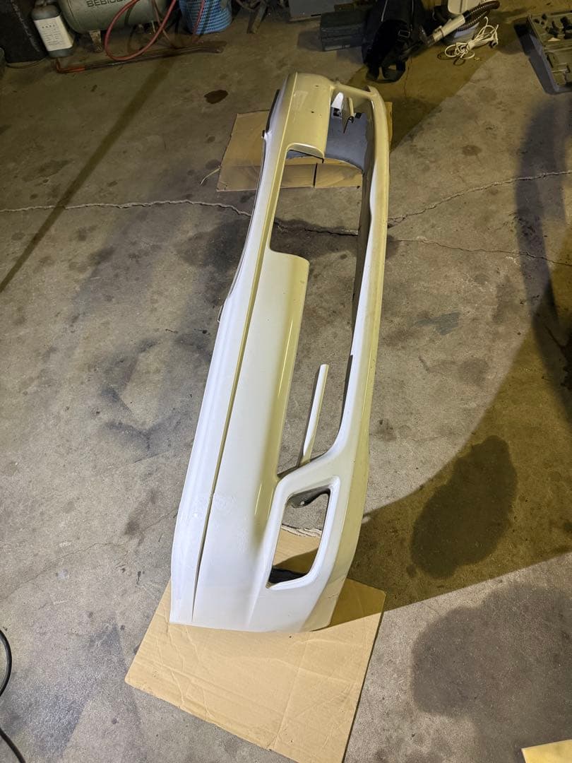 JZX100 チェイサーツアラーV 後期純正フロントバンパー　※加工有り