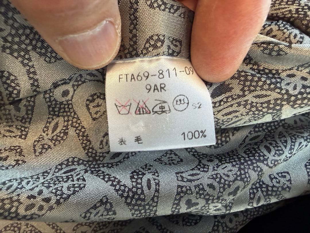 Burberrys 黒 ロングコート