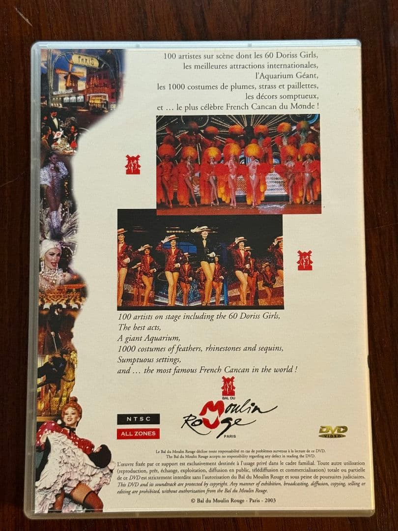 ムーランルージュFormidable La RevueDu Centenaire